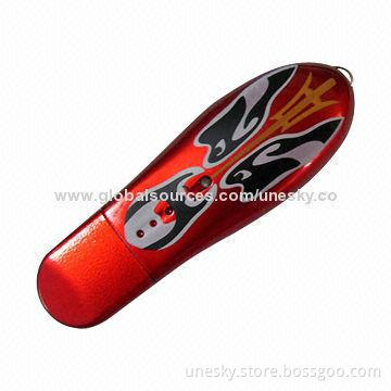 USB Flash Drive with Password and Bootable Functions, Supports USB 1.1/2.0 Interface